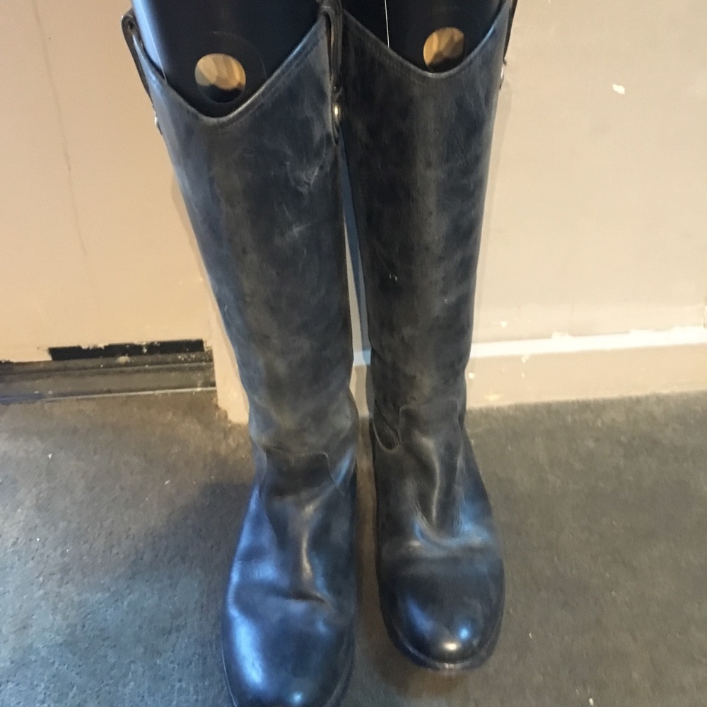 Frye Melissa Boots Black